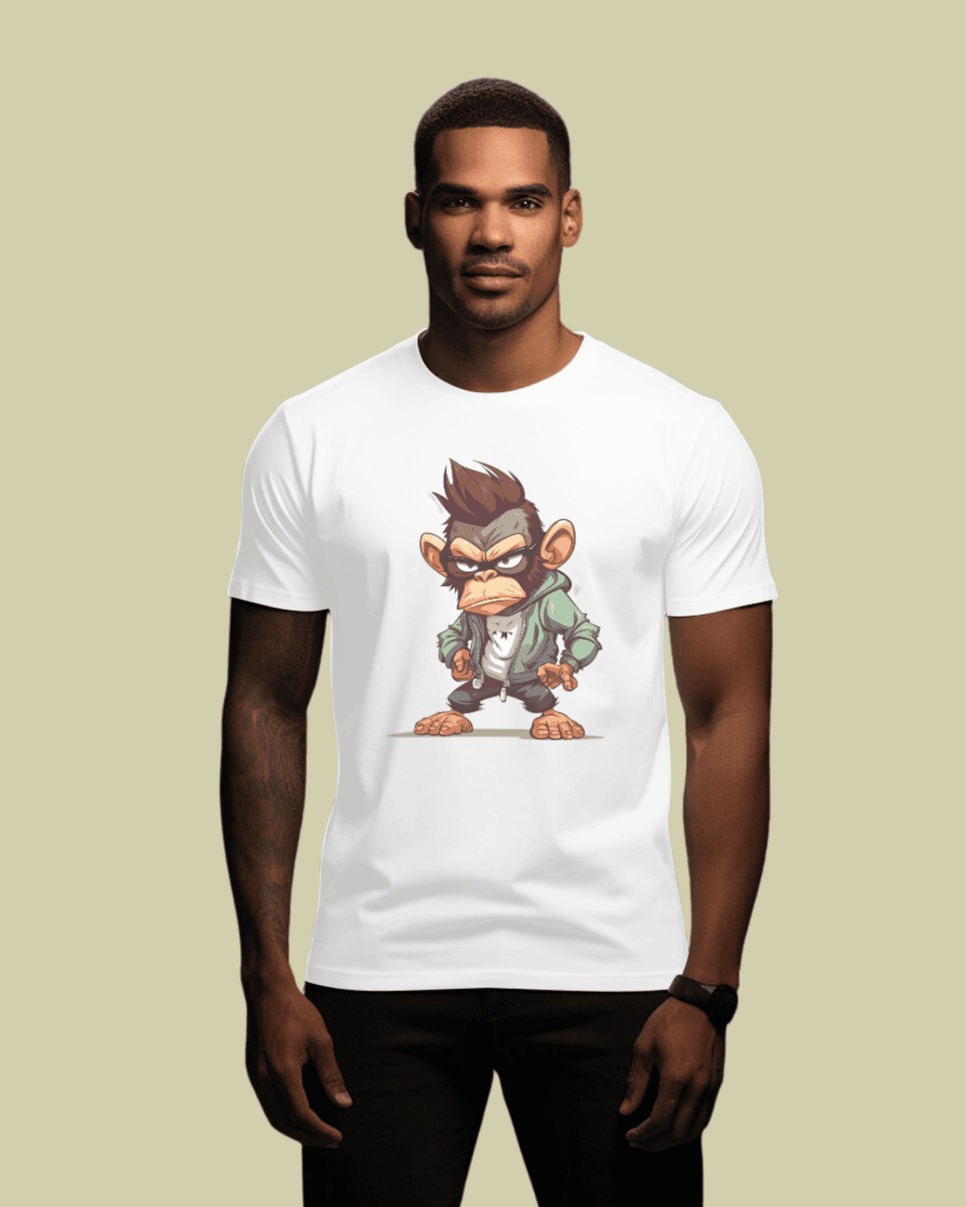 Camiseta manga corta unisex "Monkey" - 2