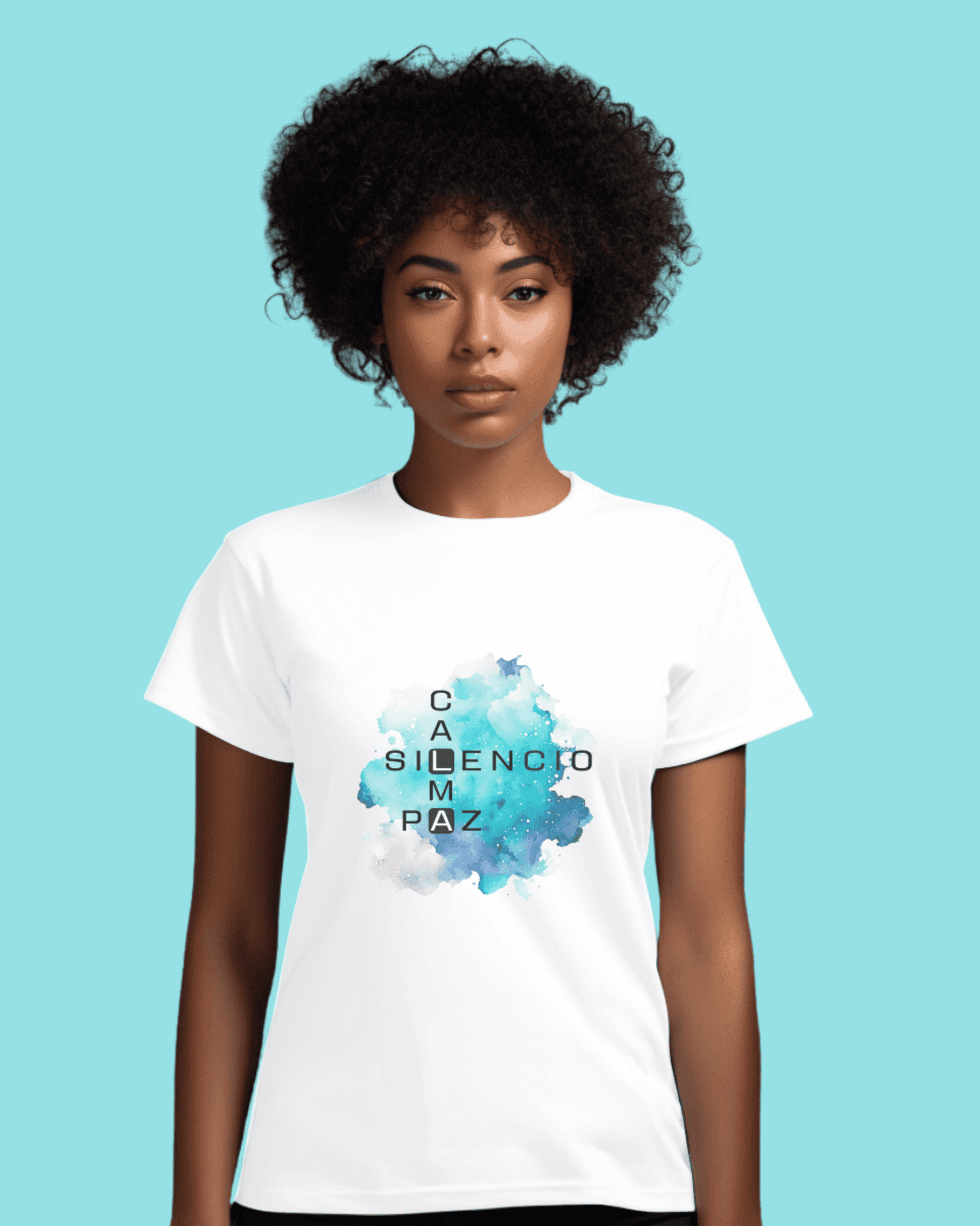 Camiseta manga corta unisex "Silencio" - 2